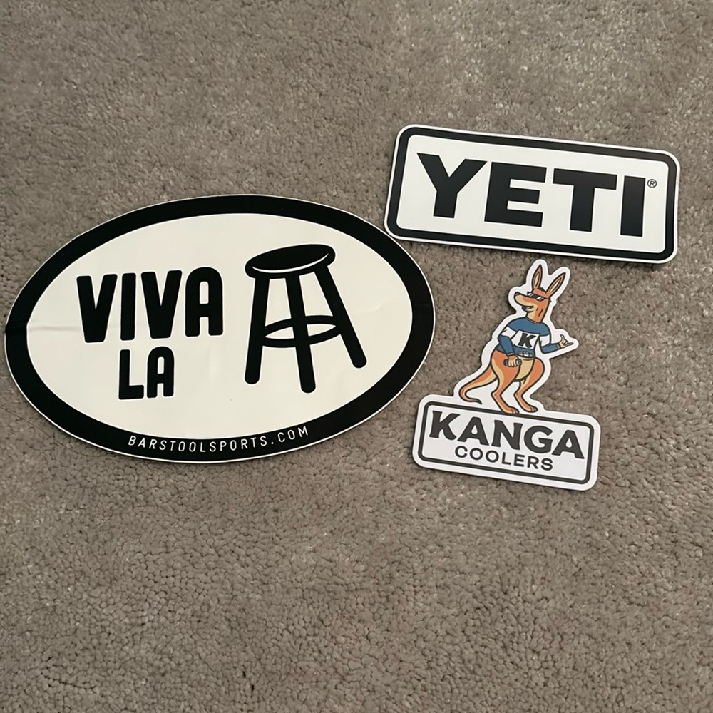 Set of 3 Stickers
